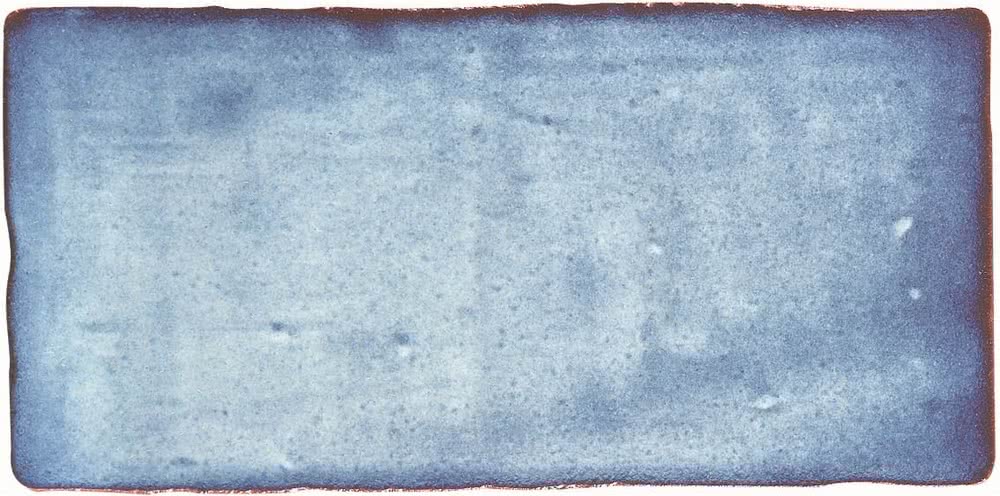 Керамическая плитка Cevica Antic Special Via Lactea, цвет голубой, поверхность глянцевая, кабанчик, 75x150