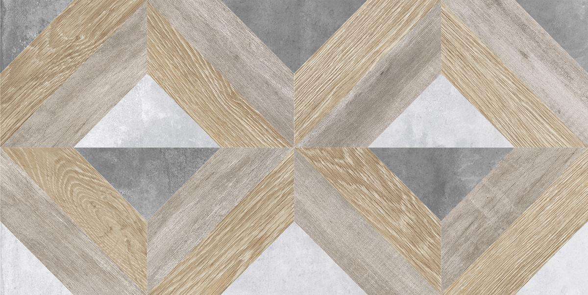 Декоративные элементы Laparet Etnis микс серый 18-01-06-3649, цвет серый коричневый, поверхность сатинированная, прямоугольник, 300x600
