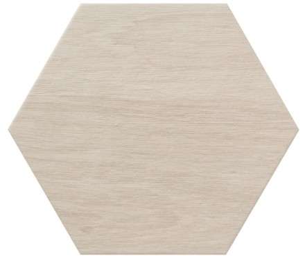 Керамическая плитка Bestile Atlas Hexa Blanco, цвет бежевый, поверхность матовая, шестиугольник, 258x290