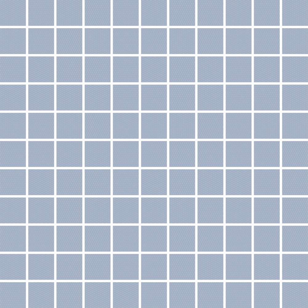 Мозаика Meissen Trendy TY2O041, цвет голубой, поверхность матовая, квадрат, 300x300