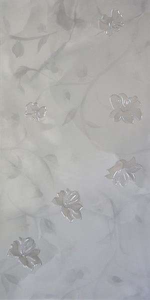 Декоративные элементы Infinity Cardinale II Decor Gris, цвет серый, поверхность глянцевая, прямоугольник, 300x600