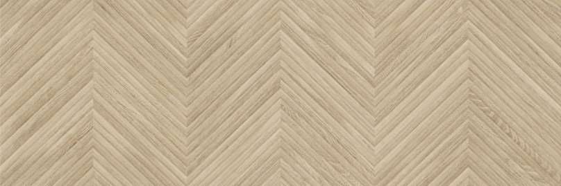 Керамическая плитка Baldocer Zig Larchwood Alder Rect., цвет бежевый, поверхность рельефная, прямоугольник, 300x900