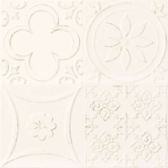 Керамическая плитка Dune Tarantela Lucciola Yeso Matt 188092, цвет белый, поверхность матовая, квадрат, 150x150