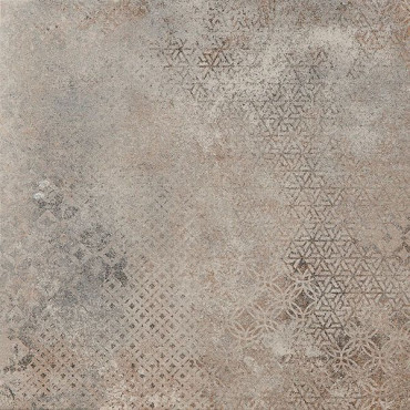 Керамогранит Pamesa AT. Alpha Beat Gray, цвет серый, поверхность матовая, квадрат, 608x608