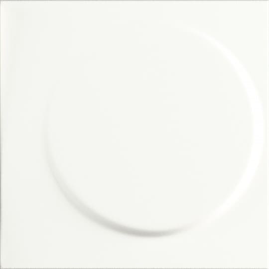 Керамическая плитка Dune Shapes 2 Luna White 187409, цвет белый, поверхность матовая рельефная, квадрат, 250x250