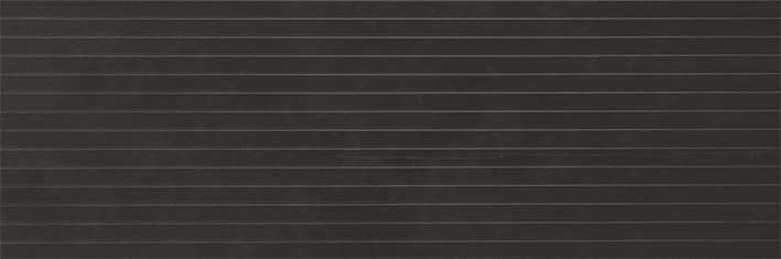 Керамическая плитка Venis Magma Black Infinito Gloss V14403641, цвет чёрный, поверхность глянцевая, прямоугольник, 333x1000