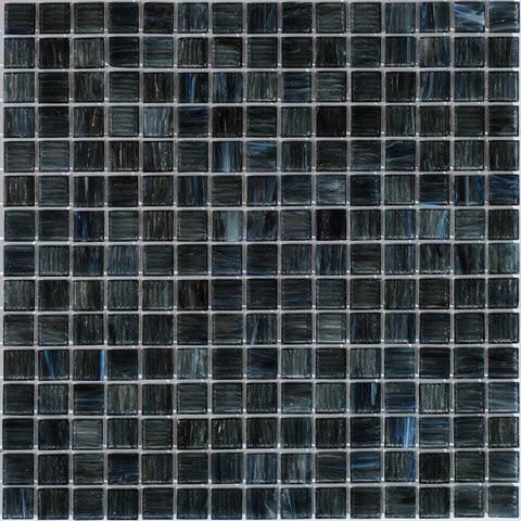 Мозаика Alma Mosaic Stella STM36, цвет чёрный, поверхность глянцевая, квадрат, 327x327