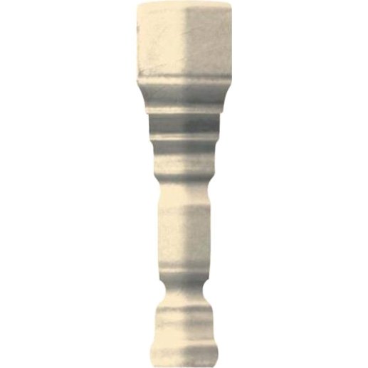 Спецэлементы Grazia Epoque Ang. Terminale Pitti Ivory Mat TEAP10, цвет слоновая кость, поверхность матовая, квадрат, 120x20