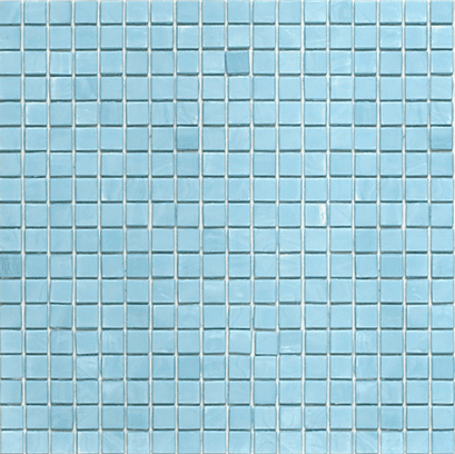 Мозаика Art & Natura Classic Jessica 1, цвет голубой, поверхность глянцевая, квадрат, 295x295