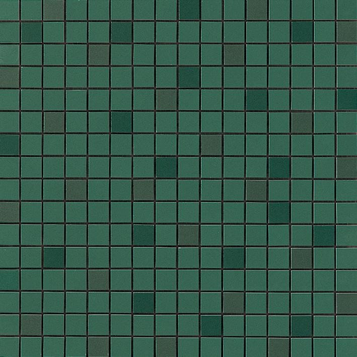 Мозаика Atlas Concorde Italy Prism Emerald Mosaico Q A40N, цвет зелёный, поверхность матовая, квадрат, 305x305