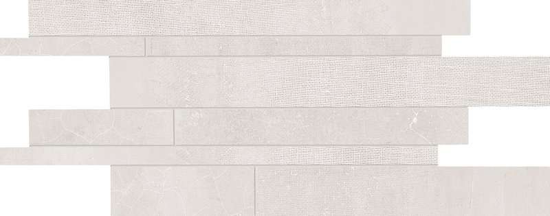 Мозаика Provenza Gesso Listelli Sfalsati Natural White E3EP, цвет белый, поверхность матовая, под кирпич, 300x600