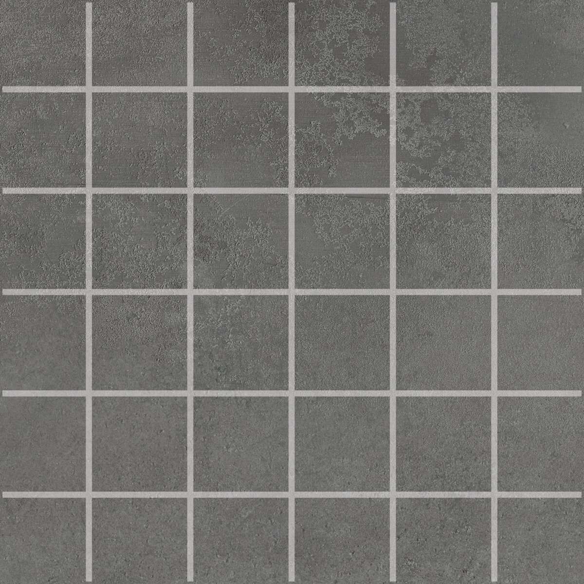 Мозаика Alfalux Kompakt Nero Mos/36 7329515, цвет чёрный, поверхность структурированная, квадрат, 300x300