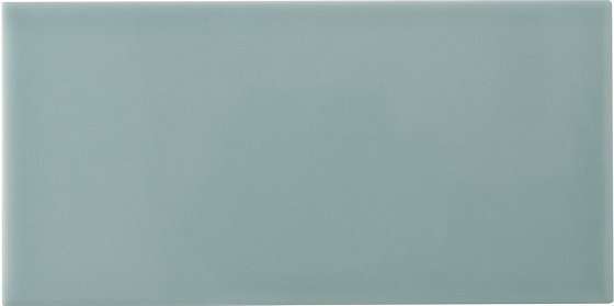 Керамическая плитка Adex ADNE1101 Liso PB Sea Green, цвет зелёный, поверхность глянцевая, кабанчик, 100x200