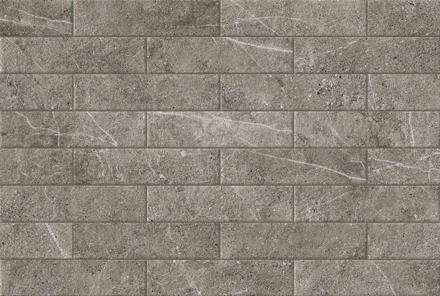 Керамическая плитка Cerrad Cerros Stone Grys, цвет серый, поверхность матовая, прямоугольник, 74x300