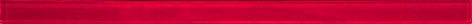 Бордюры Керамин Соло 2, цвет красный, поверхность глянцевая, прямоугольник, 400x20