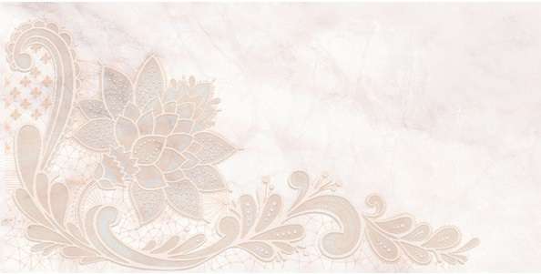Декоративные элементы Нефрит керамика Амелия 04-01-1-10-03-06-466-0, цвет бежевый, поверхность глянцевая, прямоугольник, 250x500
