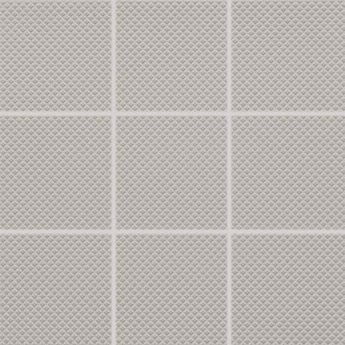 Мозаика Rako Color Two GRS0K610 (10x10), цвет серый, поверхность структурированная, квадрат, 300x300