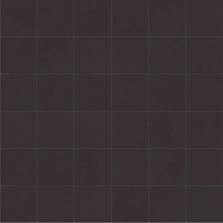 Мозаика Aparici Studio Anthracite Nat Mos 5X5, цвет чёрный, поверхность матовая, квадрат, 298x298