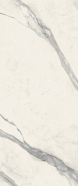 Широкоформатный керамогранит Versace Maximvs Statuario White C 63102, цвет белый, поверхность полированная, прямоугольник, 1200x2780