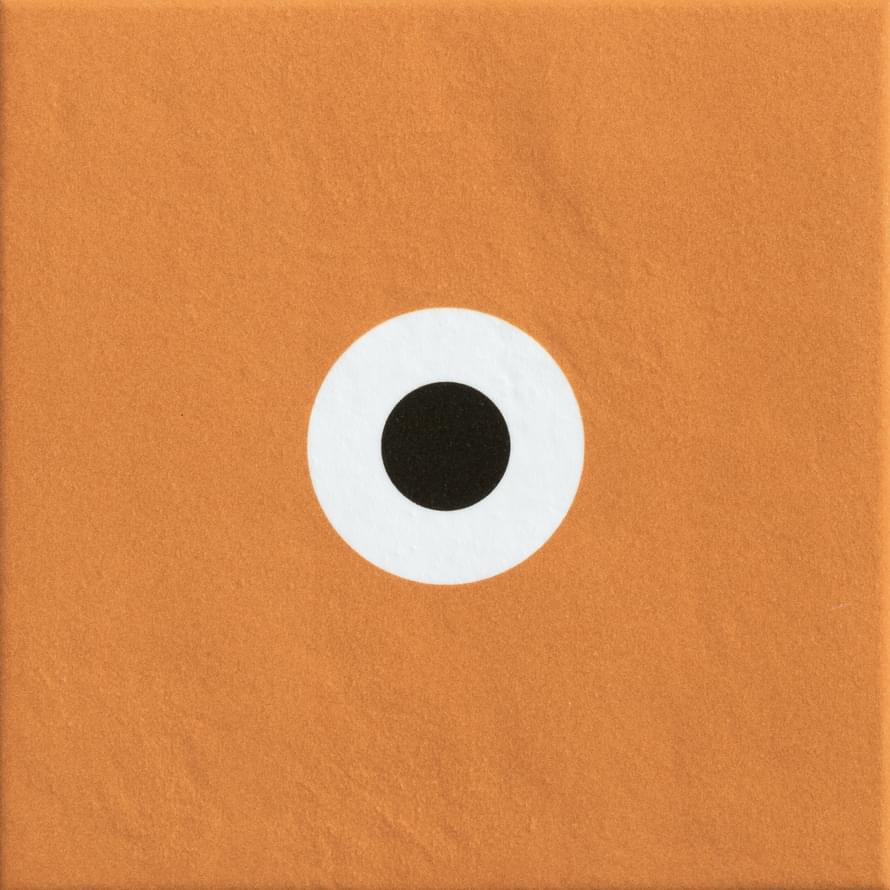 Декоративные элементы Mutina Margherita Point Ndm35, цвет оранжевый, поверхность матовая, квадрат, 205x205