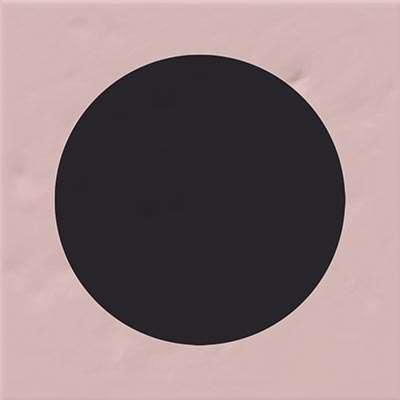 Декоративные элементы Vives Filippo Soul Tondo Rosa, цвет чёрный розовый, поверхность матовая, квадрат, 200x200