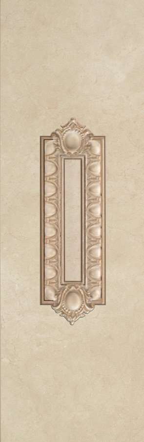 Декоративные элементы Navarti Dec. Magno Marfil, цвет бежевый, поверхность глянцевая, прямоугольник, 295x900