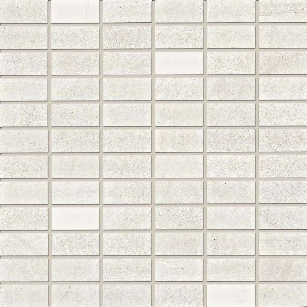 Мозаика Piemme Purestone Mosaico Bianco Nat. Ret. 39590, цвет белый, поверхность матовая, квадрат, 300x300