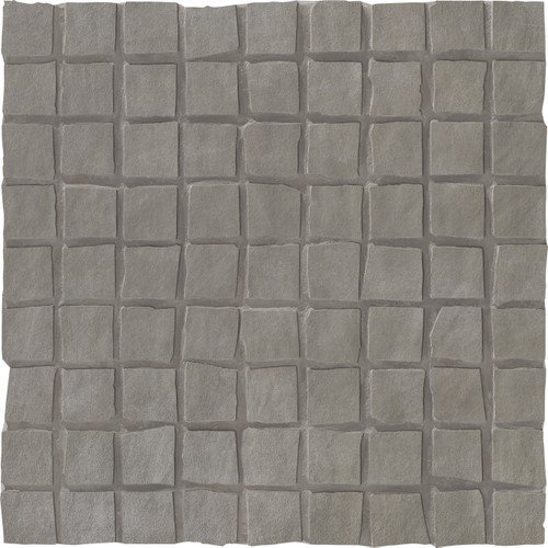 Мозаика Love Tiles Ground Mosaico Plus Grey, цвет серый, поверхность глазурованная, квадрат, 200x200