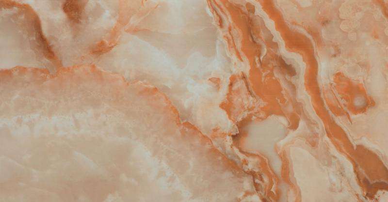 Керамогранит Palo Rosa Onix Blanco, цвет оранжевый, поверхность полированная, квадрат, 316x600