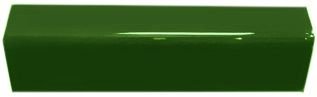 Бордюры CAS Escuarda Verde, цвет зелёный, поверхность глянцевая, прямоугольник, 50x200