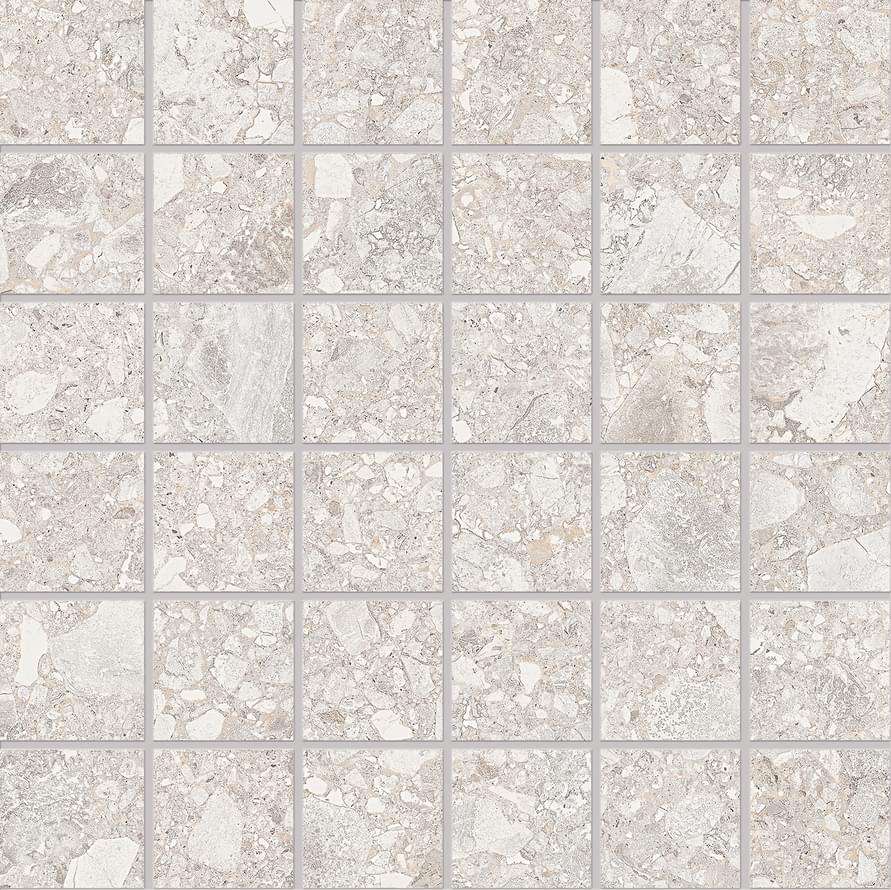 Мозаика Ergon Lombarda Mosaico Bianco Naturale E0JY, цвет белый, поверхность натуральная, квадрат, 300x300