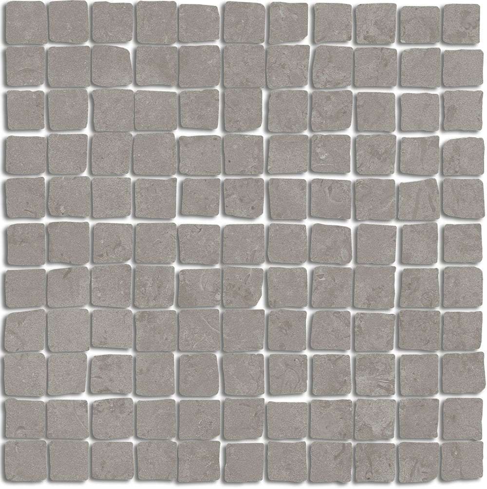 Мозаика Kerama Marazzi Про Лаймстоун Спакко Декор Мозаичный Серый Матовый MBS002, цвет серый, поверхность матовая, квадрат, 200x200