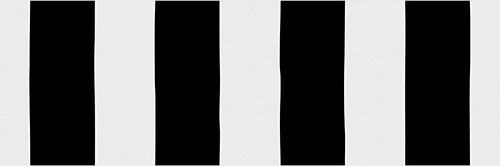 Керамическая плитка Vives Inuit Asaro Black, цвет чёрно-белый, поверхность глянцевая, прямоугольник, 250x750