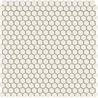 Мозаика Ibero Materika Mosaico Maio White, цвет белый, поверхность матовая, прямоугольник, 295x290