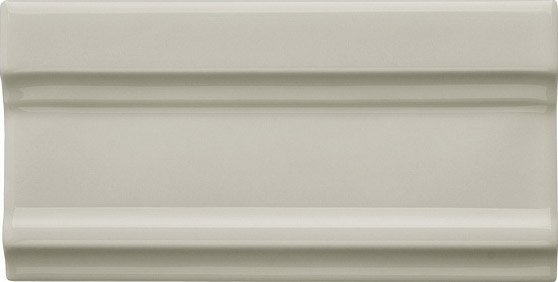 Бордюры Adex ADNE5512 Cornisa Clasica Silver Mist, цвет серый, поверхность глянцевая, прямоугольник, 75x150