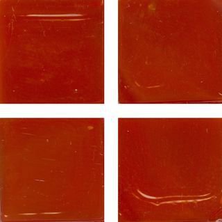 Мозаика Irida Nuance 15.S97(3), цвет красный, поверхность глянцевая, квадрат, 327x327