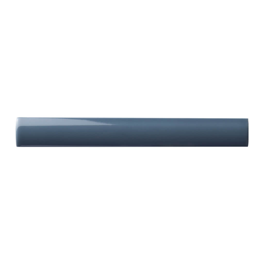 Бордюры Adex Levante Cubrecanto Sirocco Glossy ADLE5028, цвет синий, поверхность глянцевая, прямоугольник, 25x200