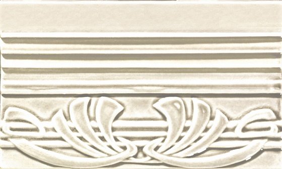 Бордюры Grazia Epoque Terminale Deco Ivory Craquele TED2, цвет слоновая кость, поверхность глянцевая, квадрат, 120x200