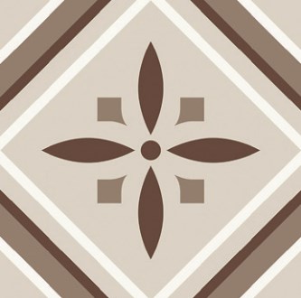 Керамогранит Heralgi Gio Jamila Warm, цвет бежевый, поверхность матовая, квадрат, 200x200