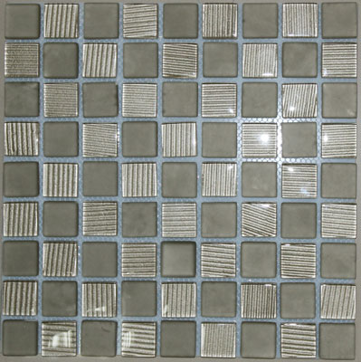 Мозаика NS Mosaic S-830, цвет бежевый, поверхность матовая, квадрат, 298x298