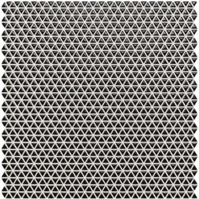 Керамическая плитка Horus Art Caleido Nero 007, цвет чёрно-белый, поверхность глянцевая, квадрат, 300x300