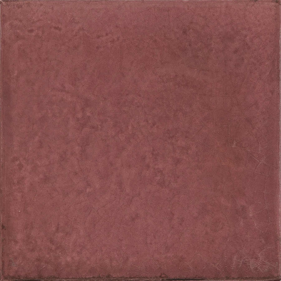 Керамическая плитка Iris Maiolica Prugna 563204, цвет бордовый, поверхность глянцевая, квадрат, 200x200