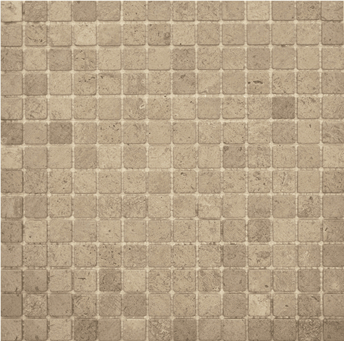 Мозаика Q-Stones QS-101-20T/4, цвет коричневый, поверхность матовая, квадрат, 305x305