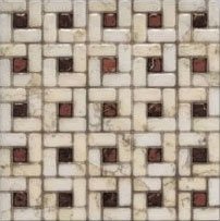 Керамическая плитка Vives Epopeya Cantonera Caliope, цвет бежевый, поверхность глянцевая, квадрат, 217x217