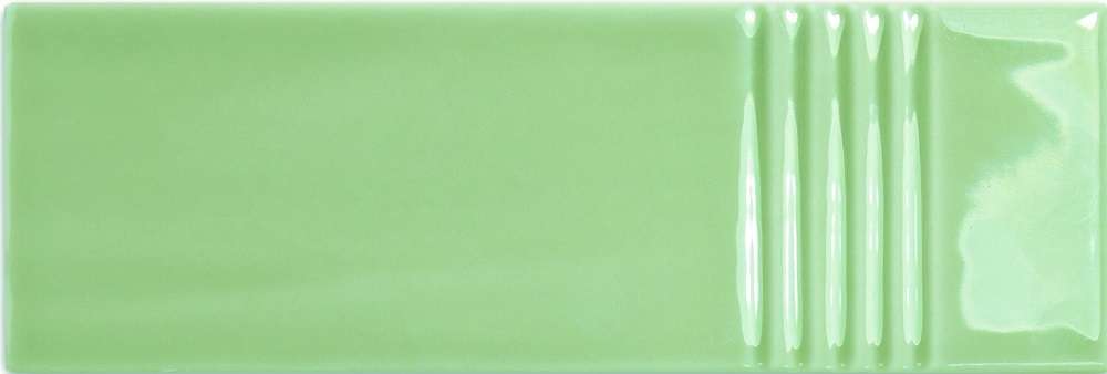 Декоративные элементы Wow Glow Decor Mint 129188, цвет зелёный, поверхность глянцевая, прямоугольник, 52x160