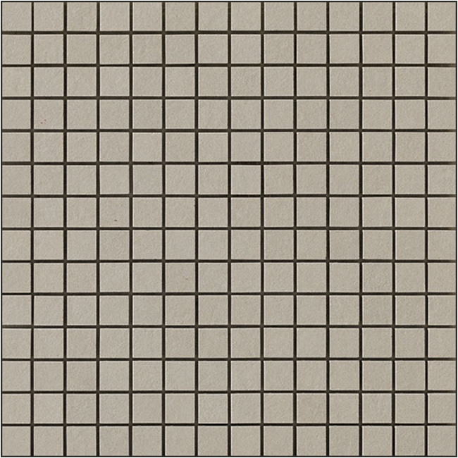 Мозаика Impronta Nuances Tortora Mosaico B NU063MB, цвет серый, поверхность матовая, квадрат, 300x300