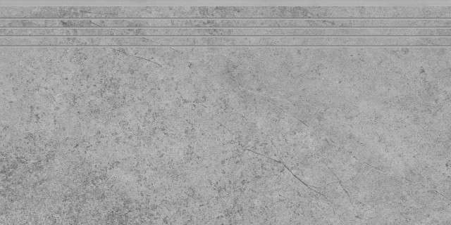 Ступени Cerrad Tacoma Silver Engraved Stair, цвет серый, поверхность матовая, прямоугольник, 300x600