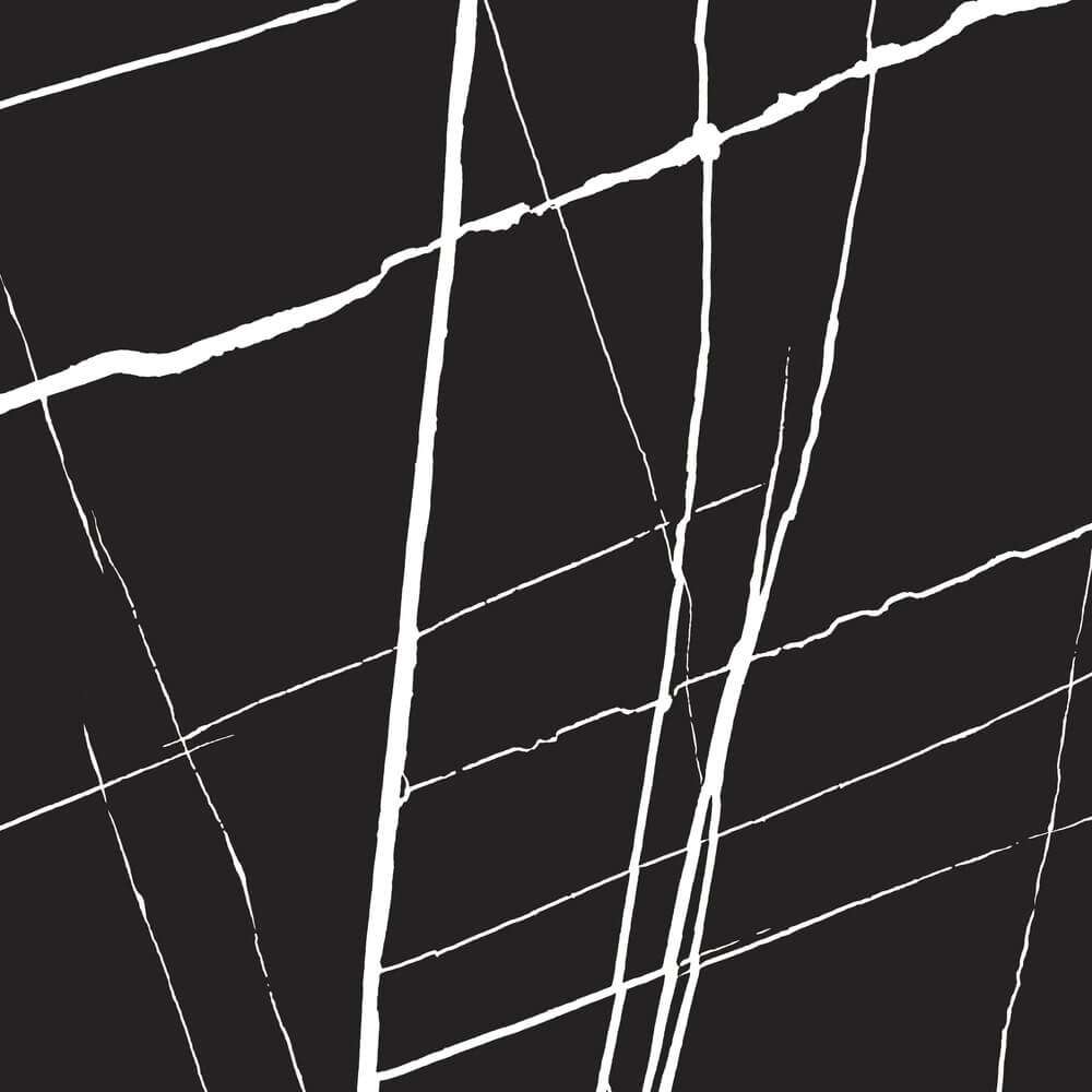 Керамогранит APE Black Polished Rect., цвет чёрный, поверхность полированная, квадрат, 750x750
