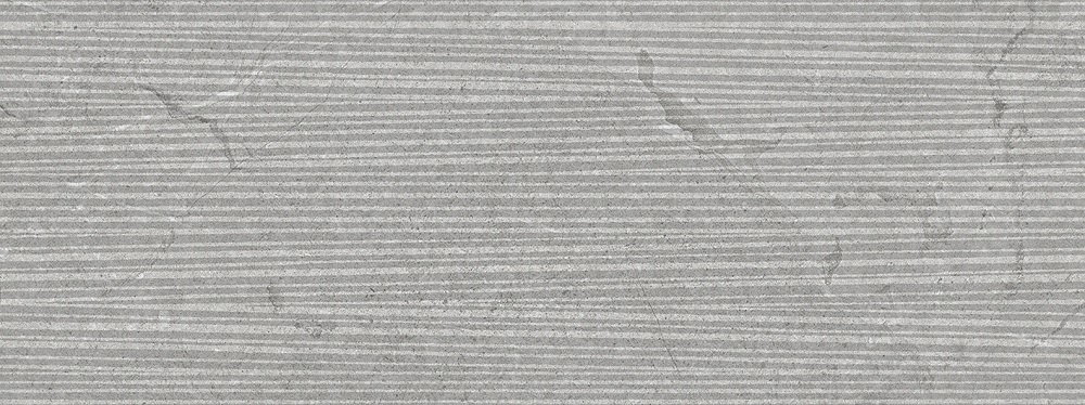 Керамогранит Porcelanosa Lucerna Acero Deco 100319137, цвет серый, поверхность матовая, прямоугольник, 450x1200
