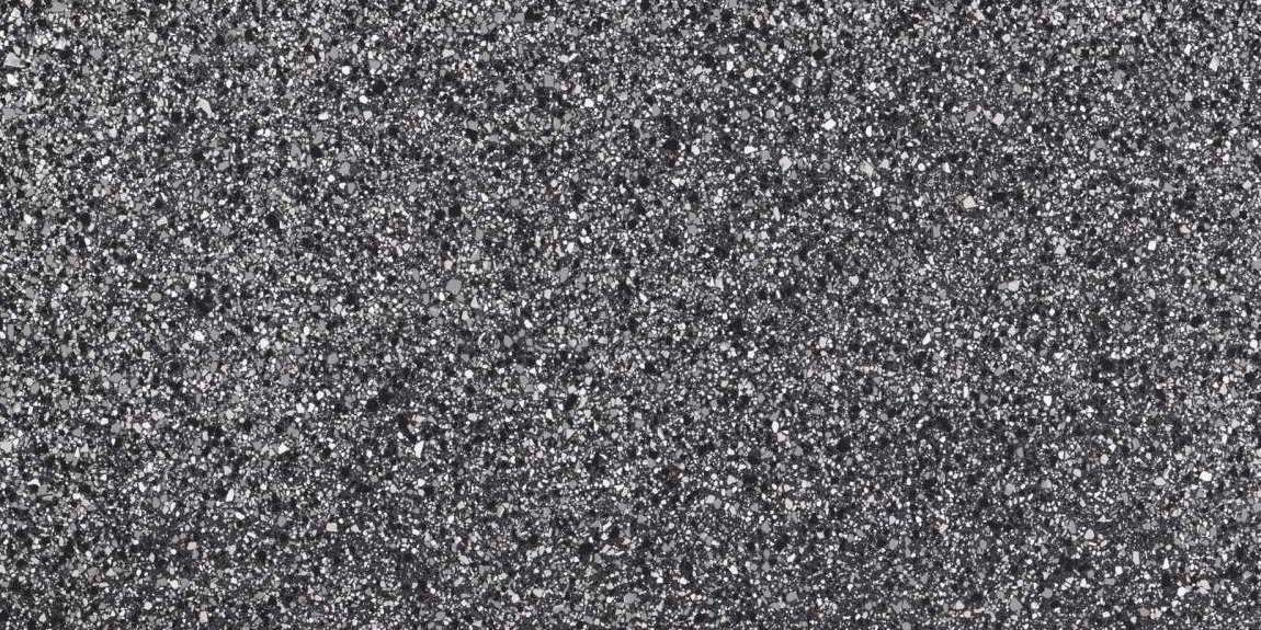 Керамогранит FMG Rialto Graphite Naturale P62423, цвет чёрно-белый, поверхность матовая, прямоугольник, 600x1200